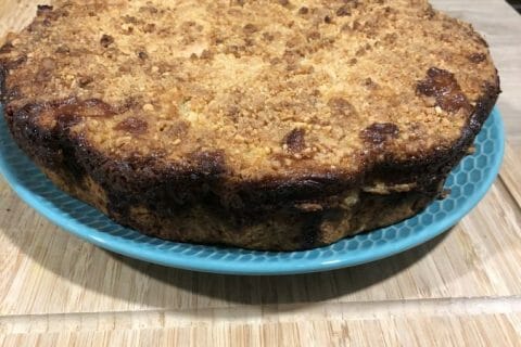 Cliquez pour zoomer ! Tarte aux pommes façon crumble Thermomix par David56
