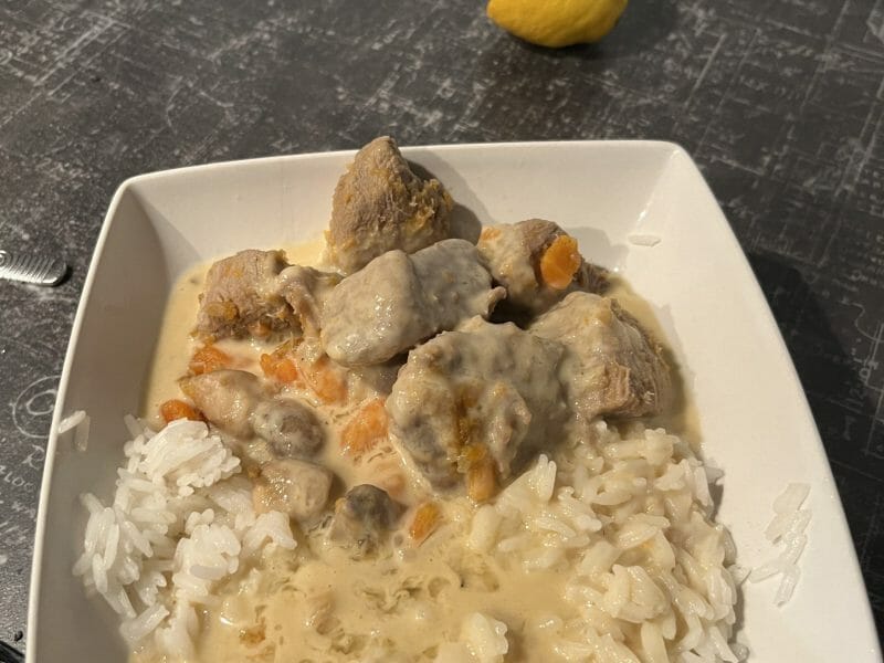 Cliquez pour zoomer ! Blanquette de veau Thermomix par abienko