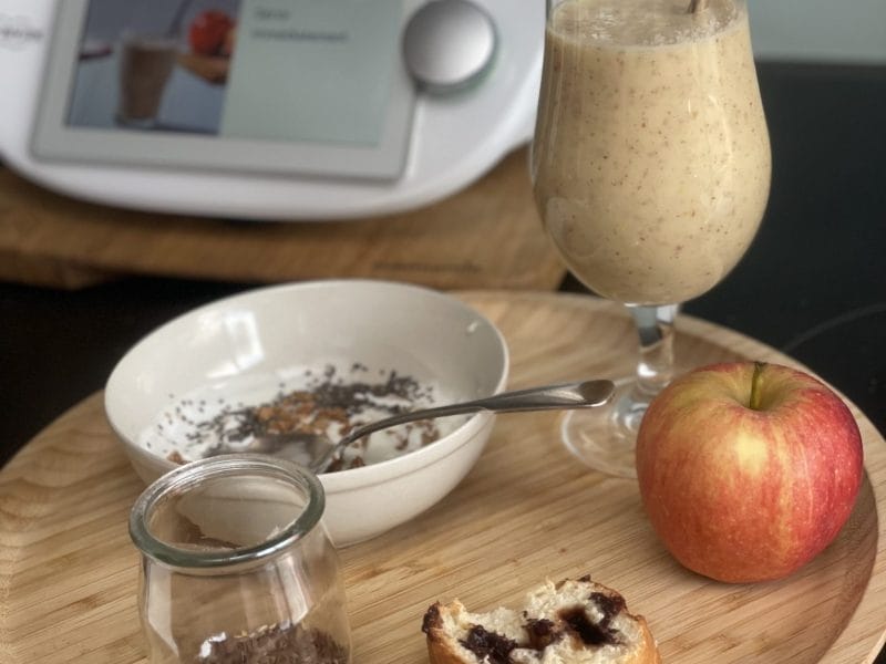 Cliquez pour zoomer ! Smoothie orange, pomme et banane Thermomix par pascaline_53