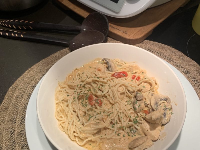 Cliquez pour zoomer ! Ramen thaï au poulet Thermomix par pascaline_53