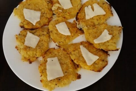 Cliquez pour zoomer ! Galettes de pommes de terre au four Thermomix par inass yassmine