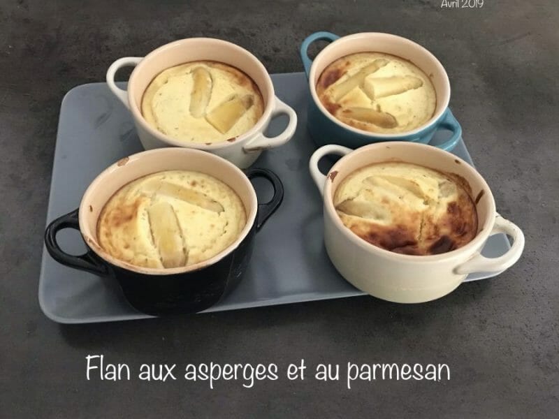 Cliquez pour zoomer ! Flan aux asperges et parmesan Thermomix par NONO67