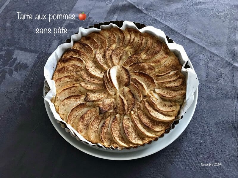 Cliquez pour zoomer ! Tarte aux pommes sans pâte Thermomix par NONO67