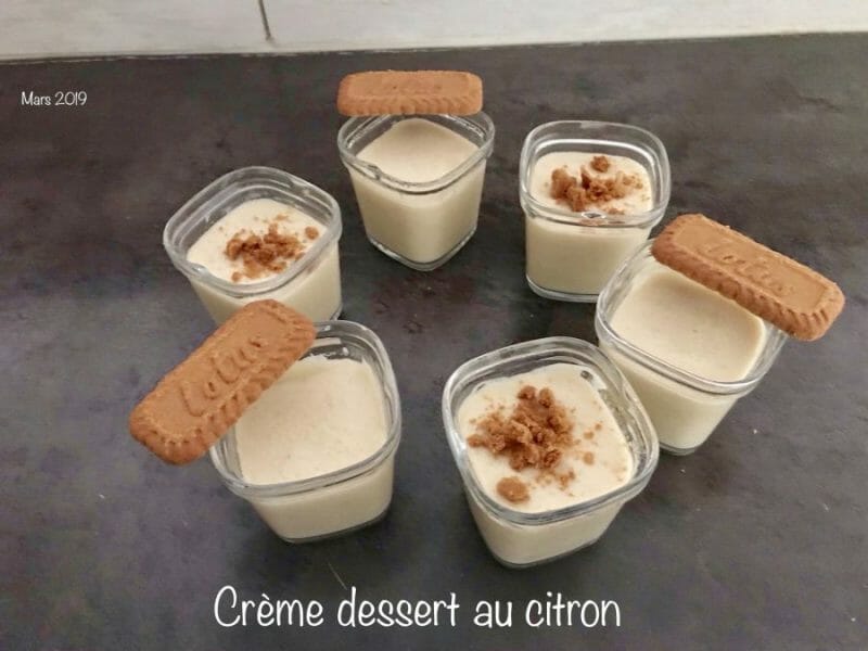Cliquez pour zoomer ! Crème dessert au citron Thermomix par NONO67