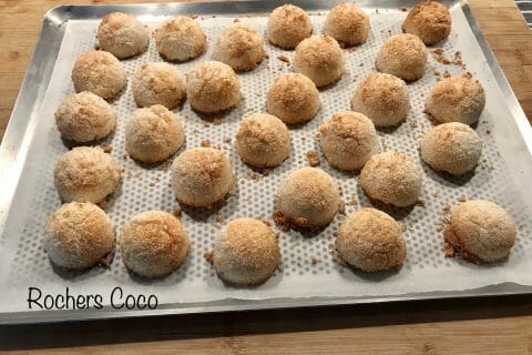 Cliquez pour zoomer ! Rocher coco (Congolais) au Thermomix