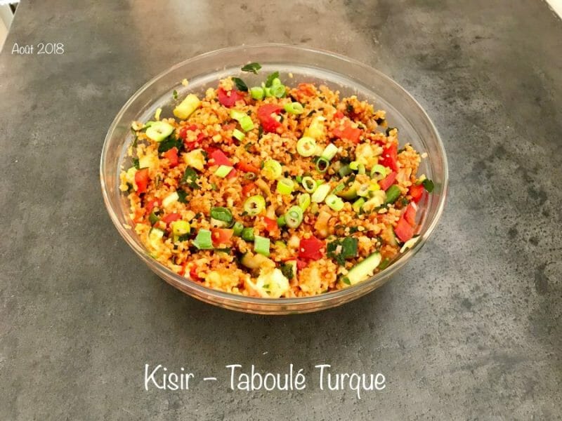 Cliquez pour zoomer ! Kisir – Taboulé Turque Thermomix par NONO67