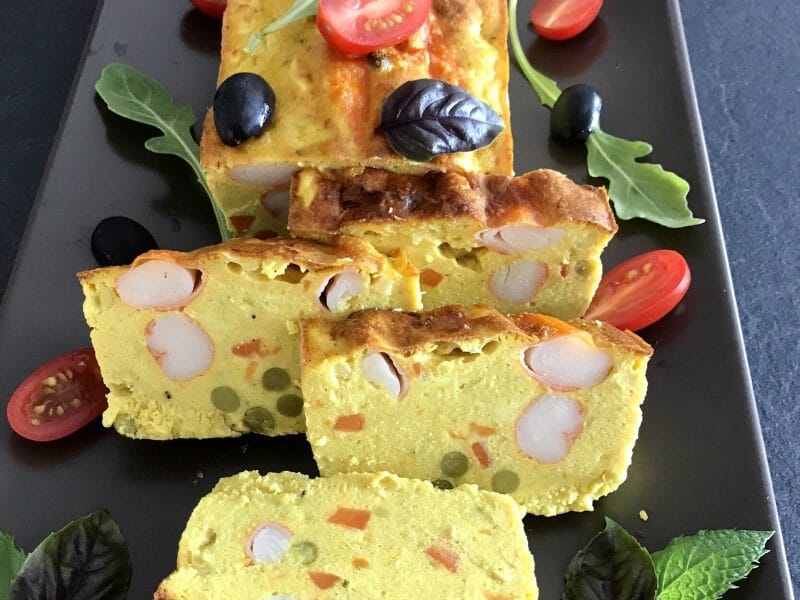 Cliquez pour zoomer ! Terrine de macédoine et surimi Thermomix par NONO67