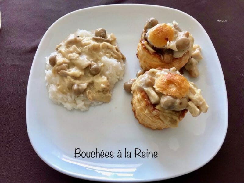 Bouchees A La Reine Au Thermomix Cookomix