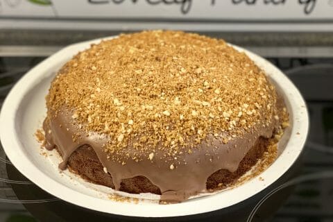 Cliquez pour zoomer ! Gâteau au yaourt et chocolat Thermomix par Jess
