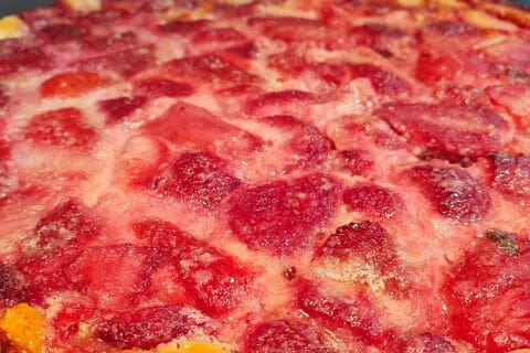 Cliquez pour zoomer ! Clafoutis aux fraises Thermomix par Neptunya