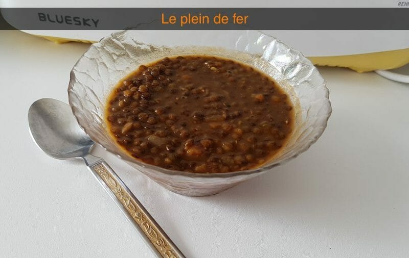 Cliquez pour zoomer ! Soupe de lentilles – 3dess Thermomix par Andye