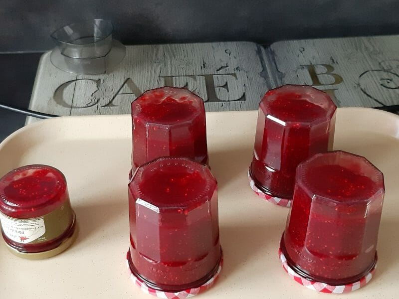 Cliquez pour zoomer ! Confiture de framboises Thermomix par Vince60130