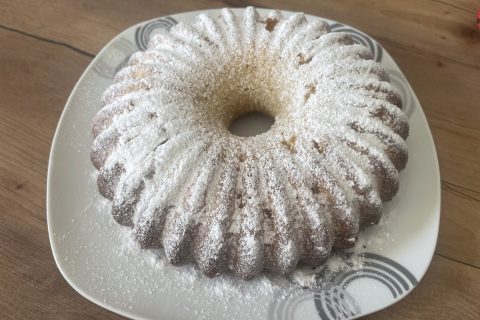 Cliquez pour zoomer ! Gâteau aux pommes et mascarpone Thermomix par La vie est belle
