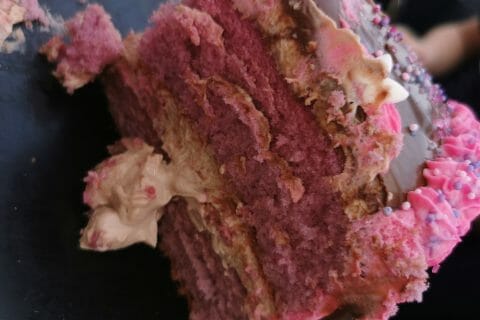 Cliquez pour zoomer ! Layer cake Kinder Bueno Thermomix par Coco