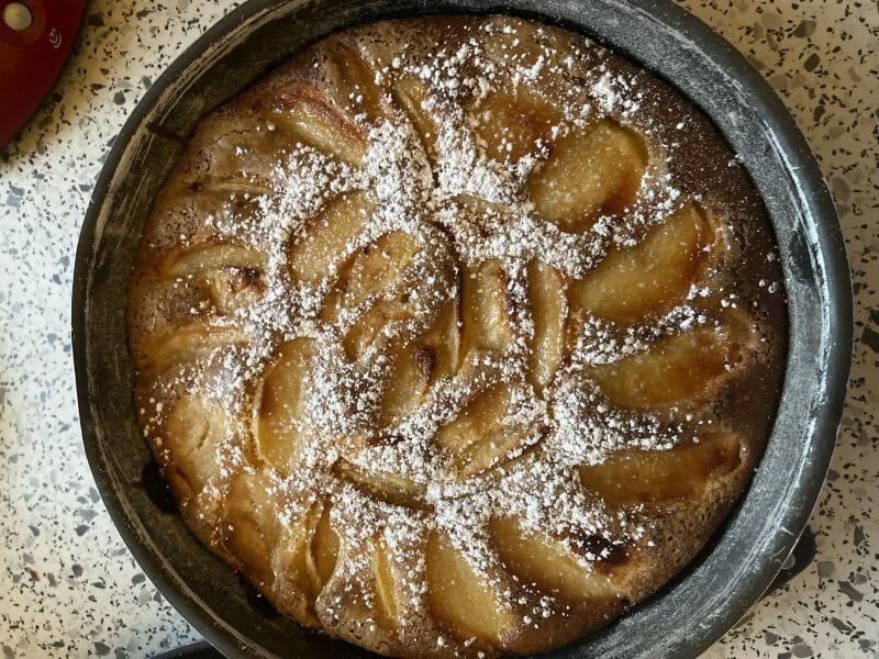 Cliquez pour zoomer ! Gâteau aux pommes et mascarpone Thermomix par sandra_748