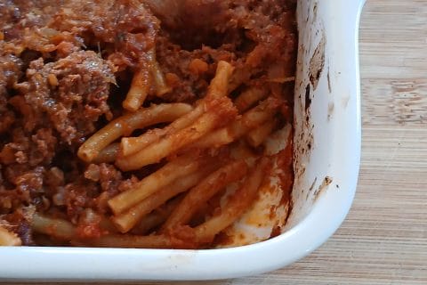 Cliquez pour zoomer ! Gratin de macaroni à la bolognaise Thermomix par Brigitte 🌸