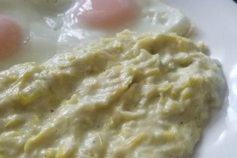 Cliquez pour zoomer ! Fondue de poireaux au Thermomix