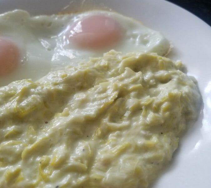 Cliquez pour zoomer ! Fondue de poireaux Thermomix par pixara