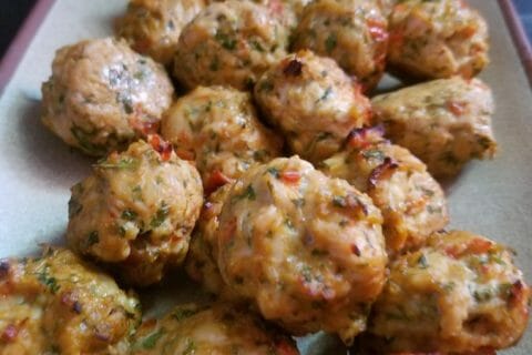 Cliquez pour zoomer ! Boulettes de poulet Thaï au Thermomix