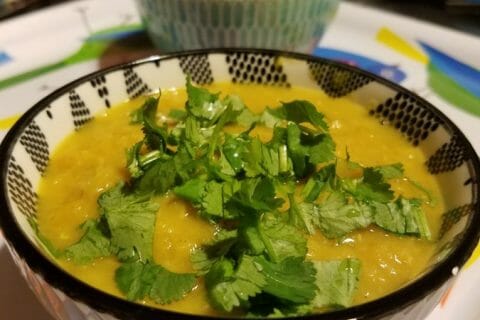 Cliquez pour zoomer ! Dhal de patate douce et de lentilles corail au Thermomix