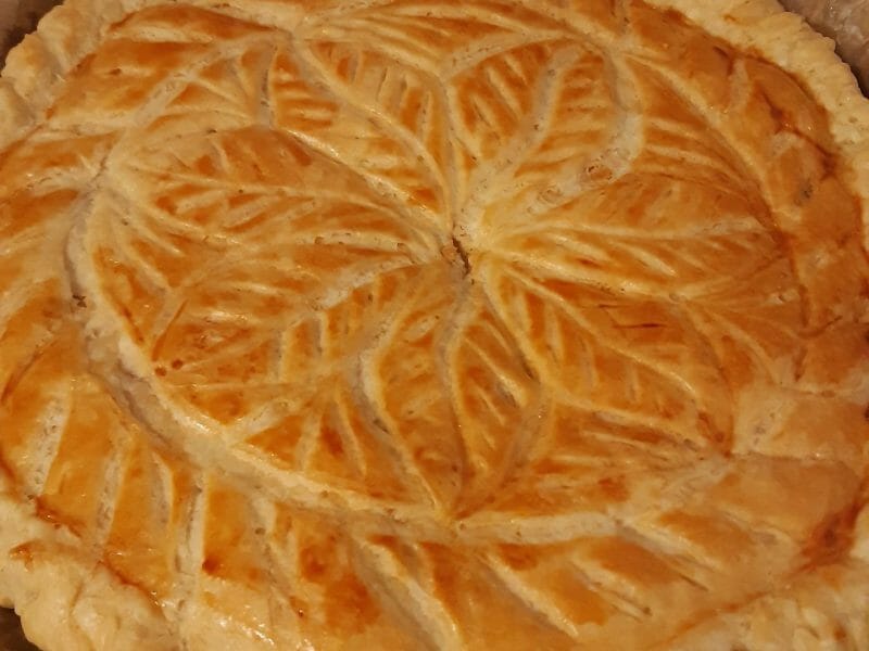 Cliquez pour zoomer ! Galette des rois à la frangipane Thermomix par ady7