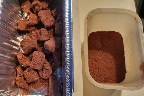 Cliquez pour zoomer ! Truffes au chocolat Thermomix par Valouchka 83
