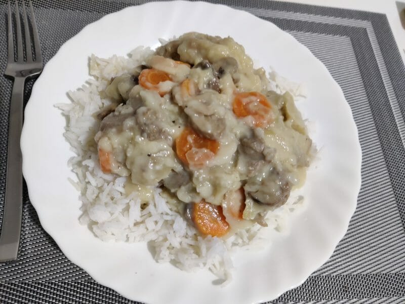 Cliquez pour zoomer ! Blanquette de veau Thermomix par seby31