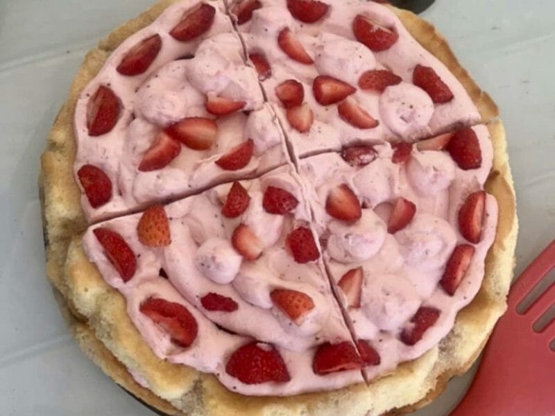 Cliquez pour zoomer ! Fraisier roulé Thermomix par SoniaDamien