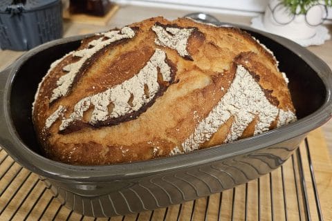 Cliquez pour zoomer ! Pain Cocotte Thermomix par koechin