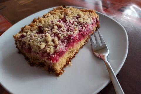 Cliquez pour zoomer ! Tarte aux groseilles façon crumble Thermomix par koechin