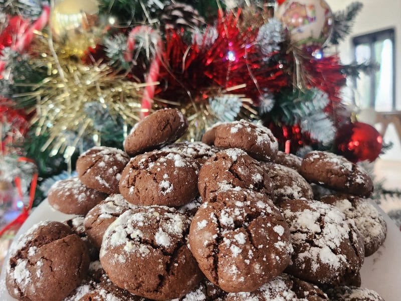 Cliquez pour zoomer ! Craquelés au chocolat Thermomix par treborette