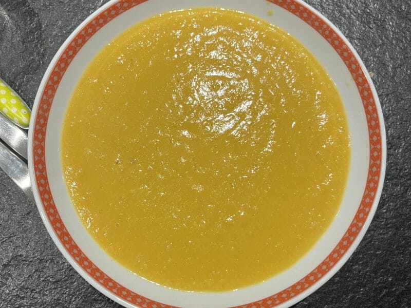 Velouté de mais et patate douce au Thermomix - Cookomix