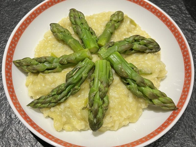 Cliquez pour zoomer ! Risotto aux asperges vertes Thermomix par olivia_