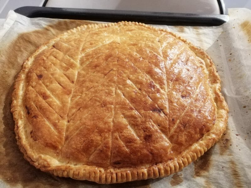 Cliquez pour zoomer ! Galette des rois à la frangipane Thermomix par Eva46