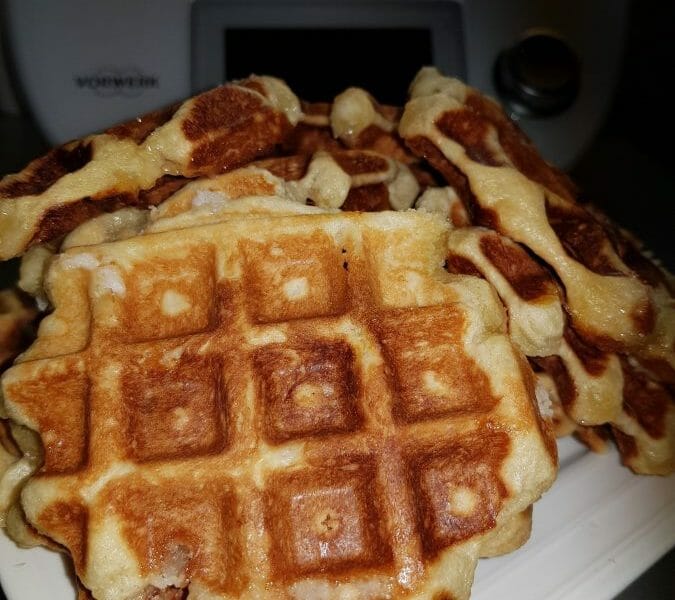 Cliquez pour zoomer ! Gaufres Liégeoises Thermomix par Amina2018