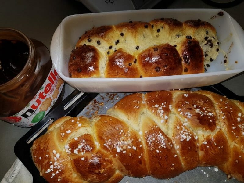 Cliquez pour zoomer ! Brioche tressée à la mie filante Thermomix par Amina2018
