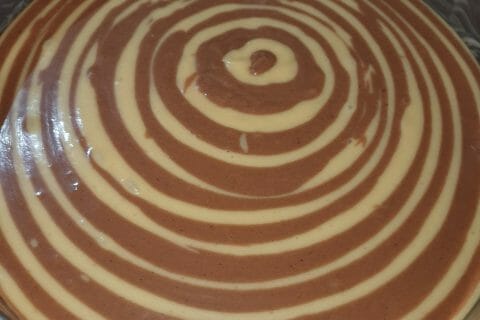 Cliquez pour zoomer ! Gâteau zébré Thermomix par Amina2018