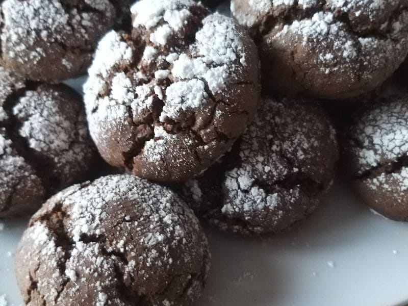 Cliquez pour zoomer ! Craquelés au chocolat Thermomix par Amiraoumsouka