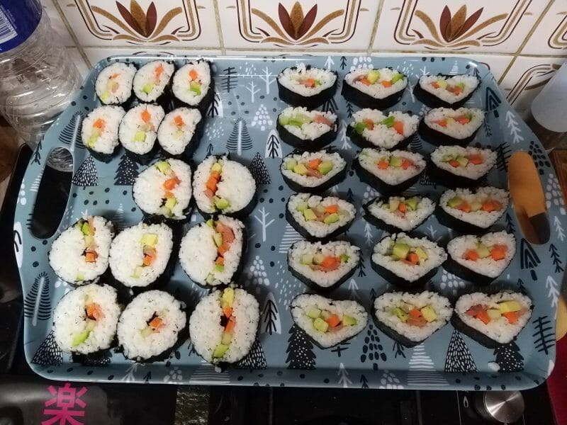 Cliquez pour zoomer ! Sushis Thermomix par Amiraoumsouka
