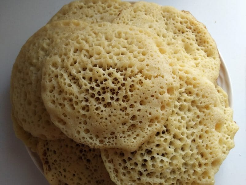 Cliquez pour zoomer ! Baghrir – Crêpes mille trous Thermomix par Amiraoumsouka