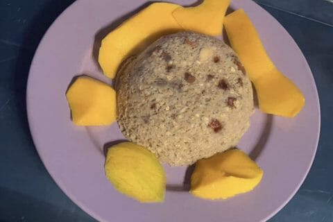 Cliquez pour zoomer ! Bowl cake banane et pépites de chocolat Thermomix par Gawel57