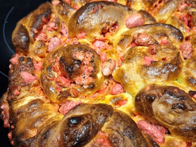 Cliquez pour zoomer ! Brioche aux pralines roses Thermomix par Nisou60