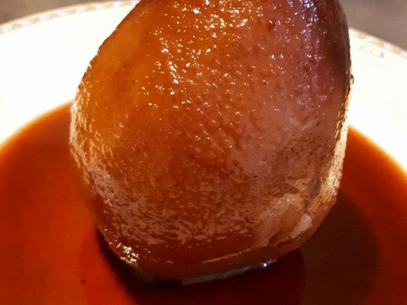 Cliquez pour zoomer ! Poires au vin rouge Thermomix par Nisou60