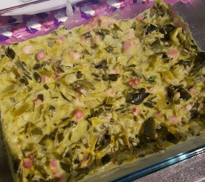 Cliquez pour zoomer ! Tagliatelles à la crème de poireaux Thermomix par kicasser