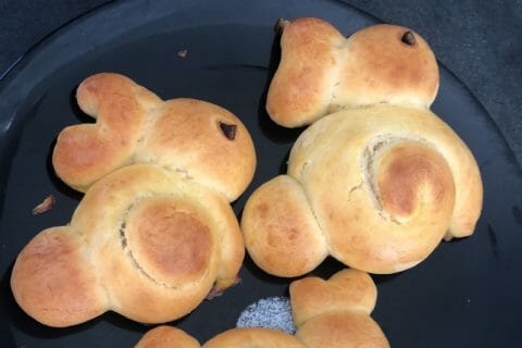 Cliquez pour zoomer ! Brioches lapin de Pâques Thermomix par Little-Greedy