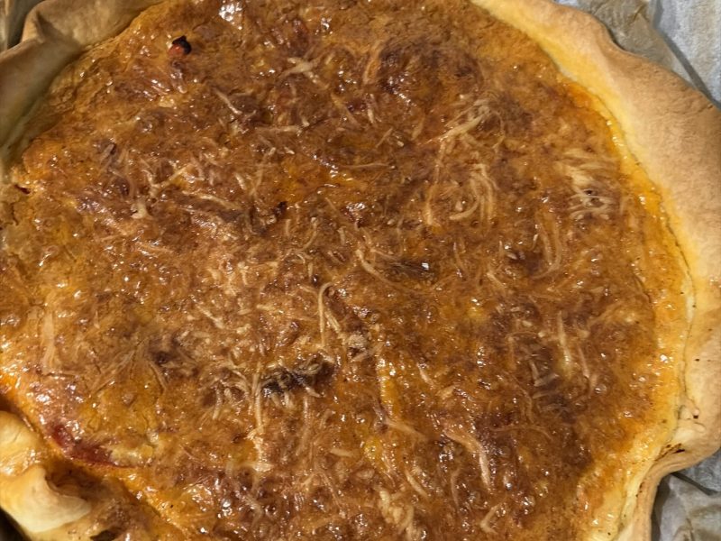 Cliquez pour zoomer ! Quiche poivrons et chorizo Thermomix par margaux_262