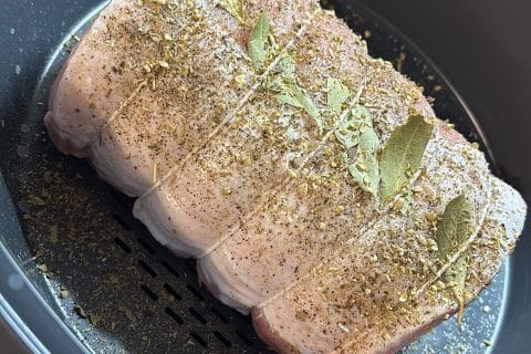 Cliquez pour zoomer ! Roti de porc sauce échalote Thermomix par margaux_262