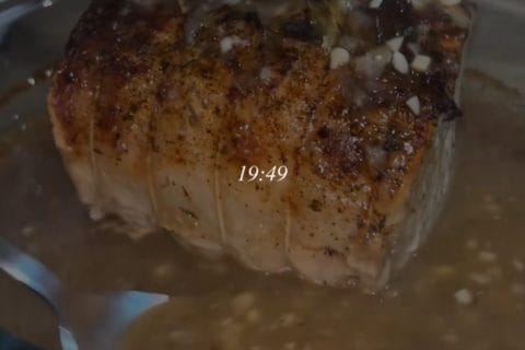 Cliquez pour zoomer ! Roti de porc sauce échalote Thermomix par margaux_262