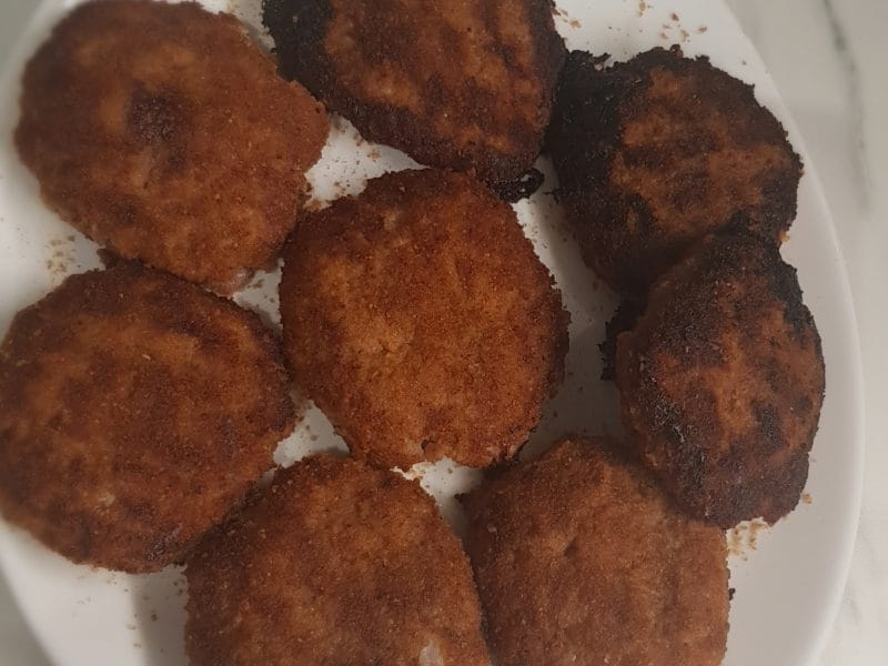 Cliquez pour zoomer ! Steak haché de boeuf au fromage Thermomix par Marjodi