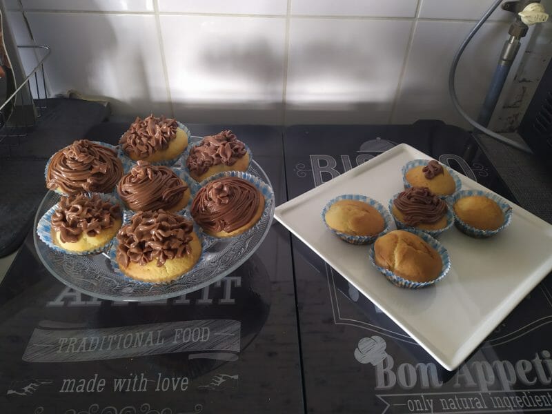 Cliquez pour zoomer ! Cupcakes au nutella Thermomix par Lovyjess